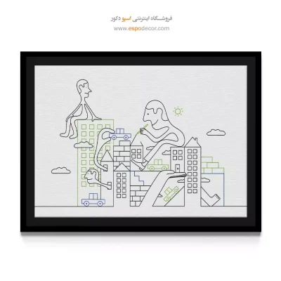 تابلو نقاشی احساسی