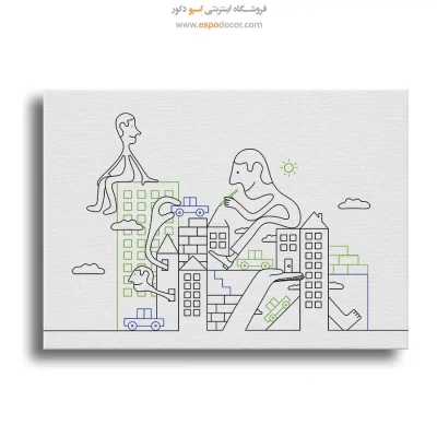 تابلو نقاشی احساسی