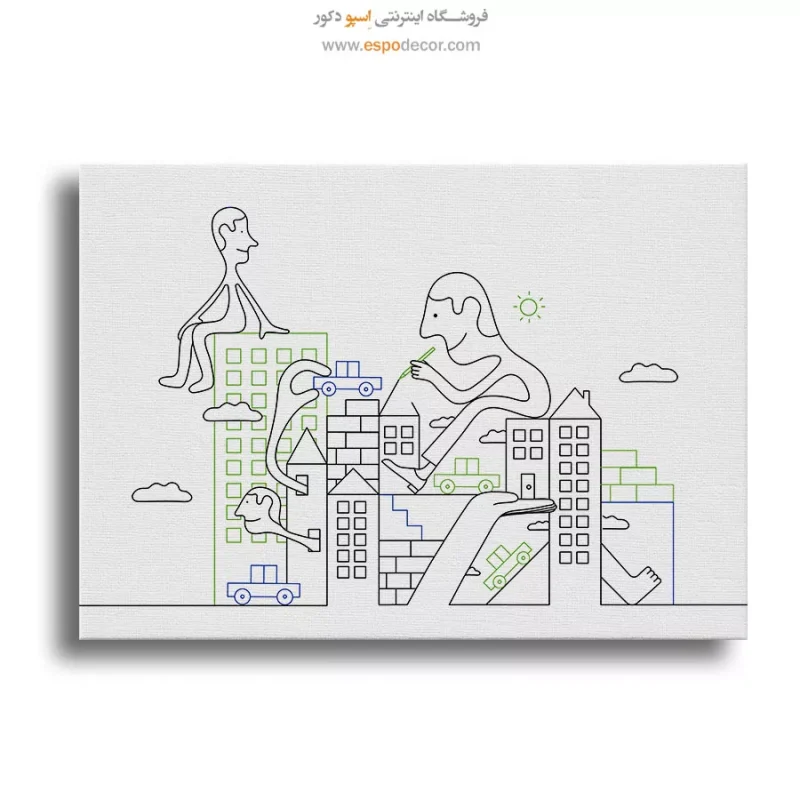 تابلو نقاشی احساسی
