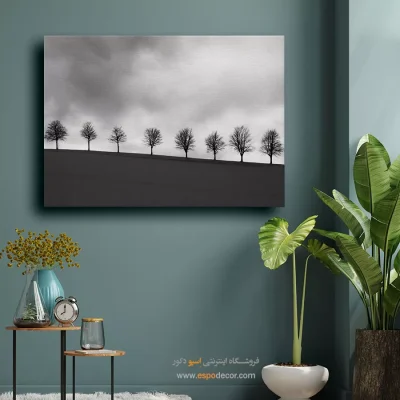 تابلو دکوراتیو شهری - طلوع شفاف – تابلو مدرن - اسپو دکور