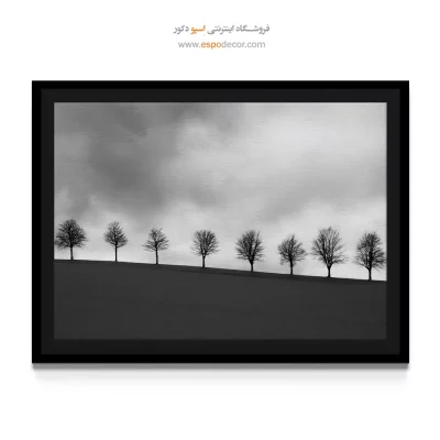 تابلو دکوراتیو شهری - طلوع شفاف – تابلو مدرن - اسپو دکور