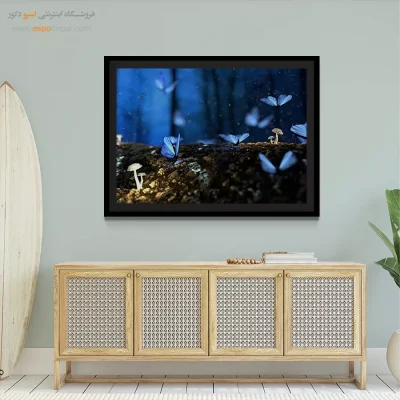 تابلو مدرن خطی - آواز رها – تابلو مدرن - اسپو دکور