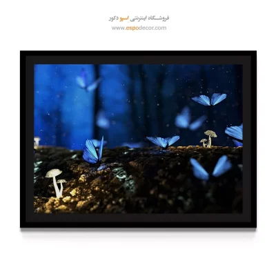 تابلو مدرن خطی - آواز رها – تابلو مدرن - اسپو دکور