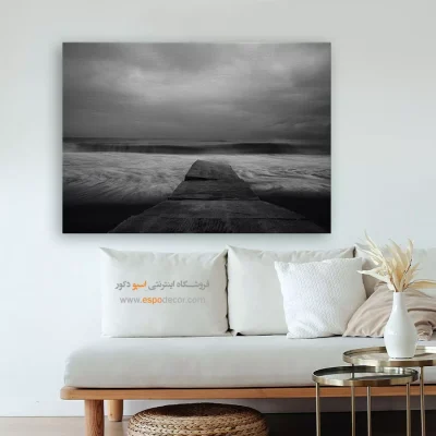 تابلو برای کافیشاپ - بهار شفاف – تابلو مدرن - اسپو دکور