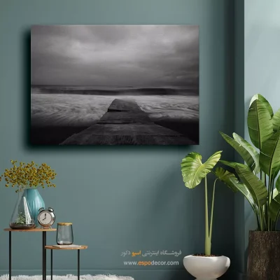 تابلو برای کافیشاپ - بهار شفاف – تابلو مدرن - اسپو دکور