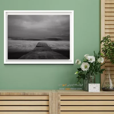 تابلو برای کافیشاپ - بهار شفاف – تابلو مدرن - اسپو دکور