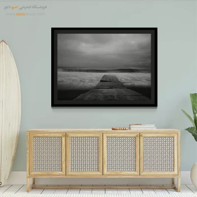 تابلو برای کافیشاپ - بهار شفاف – تابلو مدرن - اسپو دکور