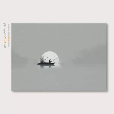 تابلو مینیمال آرامش‌بخش - سپیده گمشده – تابلو مدرن - اسپو دکور