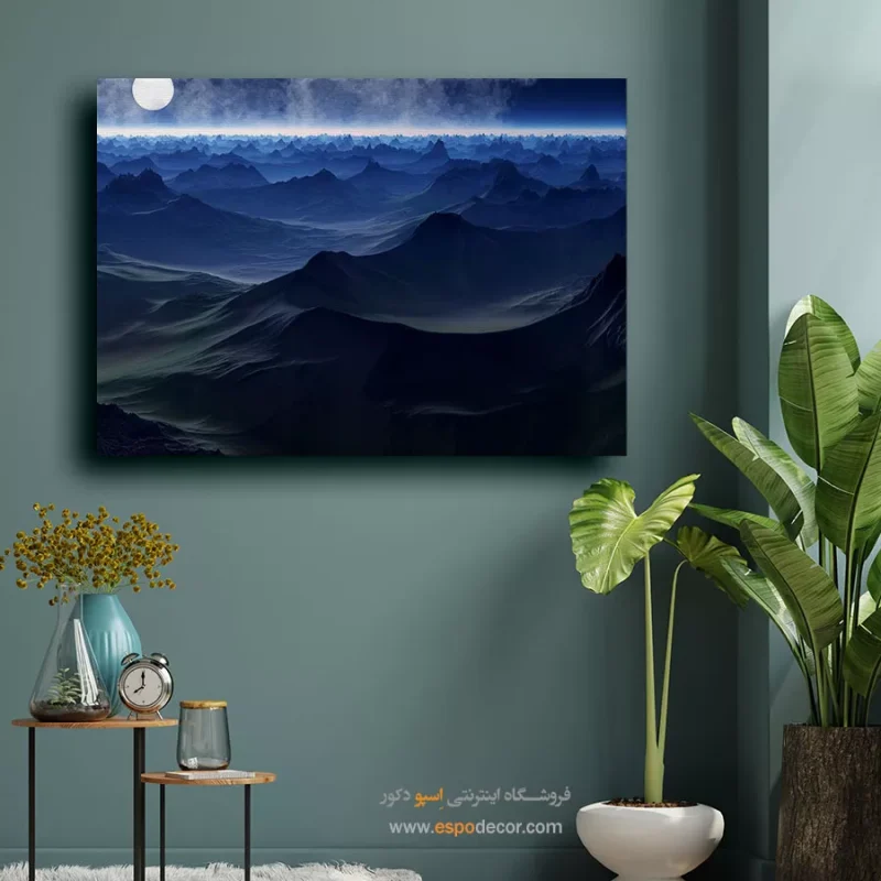 تابلو مینیمال آرامش‌بخش