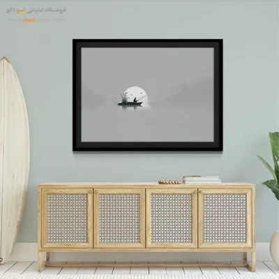 تابلو مینیمال آرامش‌بخش - سپیده گمشده – تابلو مدرن - اسپو دکور