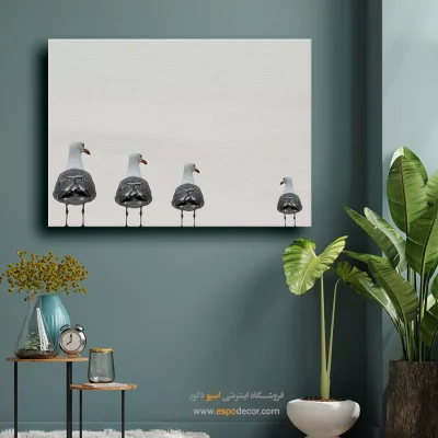 تابلو مدرن برای چیدمان خانه - نور مه‌آلود – تابلو مدرن - اسپو دکور