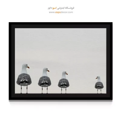 تابلو مدرن برای چیدمان خانه - نور مه‌آلود – تابلو مدرن - اسپو دکور