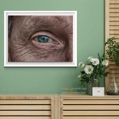 تابلو مینیمال برای اتاق - رنگ بیزمان – تابلو مدرن - اسپو دکور