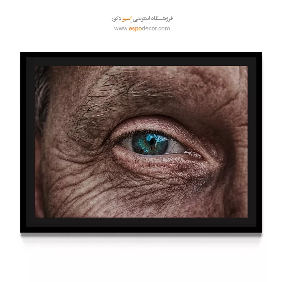 تابلو مینیمال برای اتاق - رنگ بیزمان – تابلو مدرن - اسپو دکور