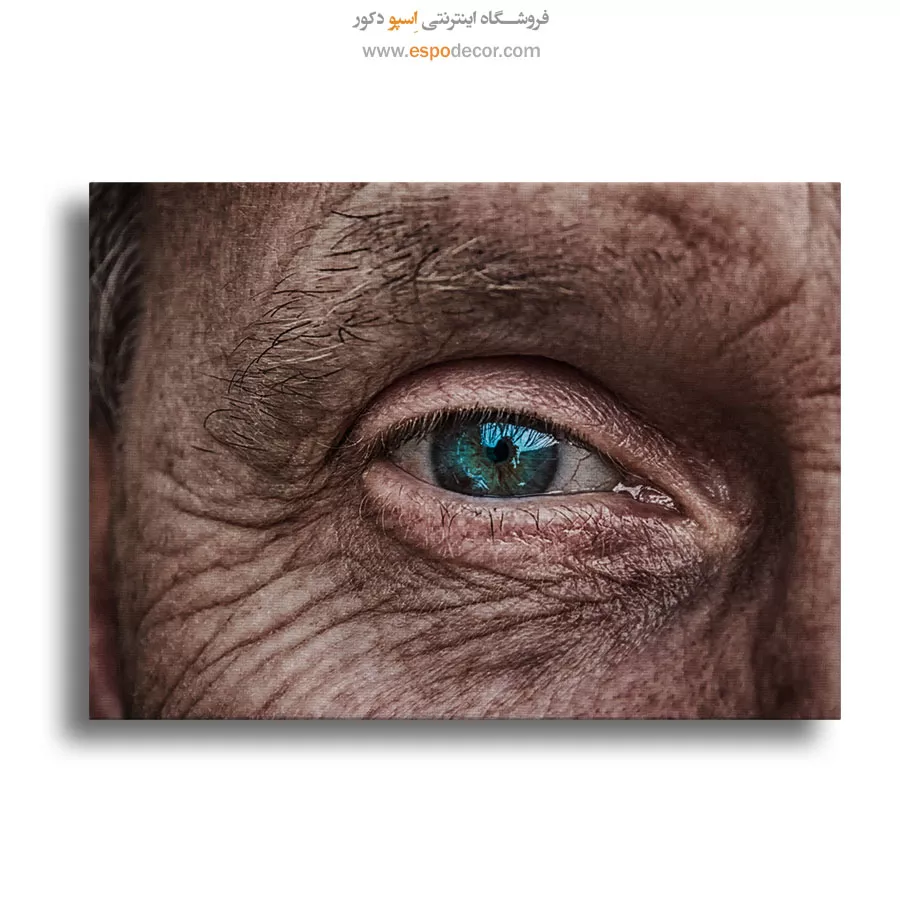 تابلو مینیمال برای اتاق - رنگ بیزمان – تابلو مدرن - اسپو دکور