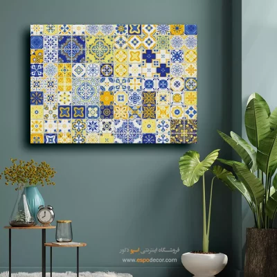 تابلو هنری احساسی - دریا سپید – تابلو مدرن - اسپو دکور