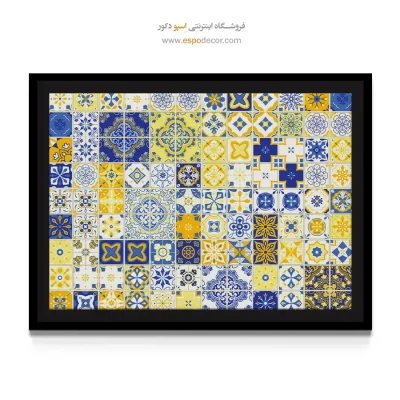 تابلو هنری احساسی - دریا سپید – تابلو مدرن - اسپو دکور