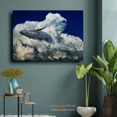 تابلو هنری انگیزشی - تپش تابناک – تابلو مدرن - اسپو دکور