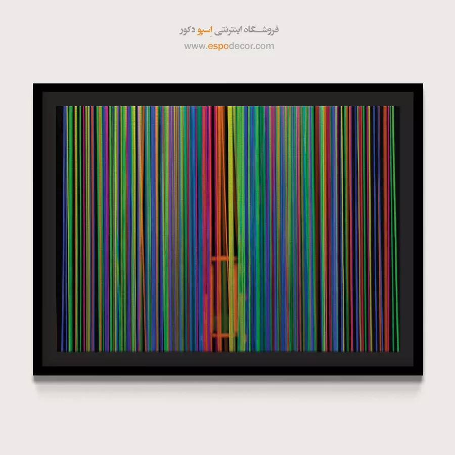 تابلو انتزاعی - نفس بیصدا – تابلو مدرن - اسپو دکور