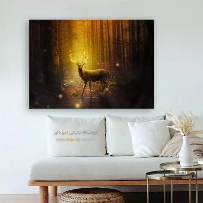 تابلو هتل - رنگ ژرف – تابلو مدرن - اسپو دکور