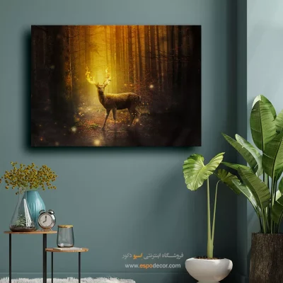 تابلو هتل - رنگ ژرف – تابلو مدرن - اسپو دکور