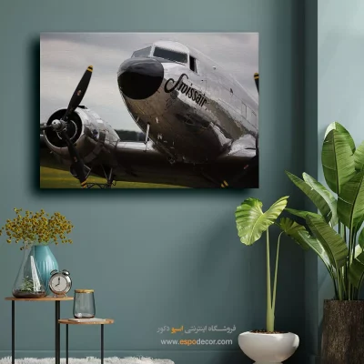 خرید تابلو هنری مدرن - تپش روشن – تابلو مدرن - اسپو دکور