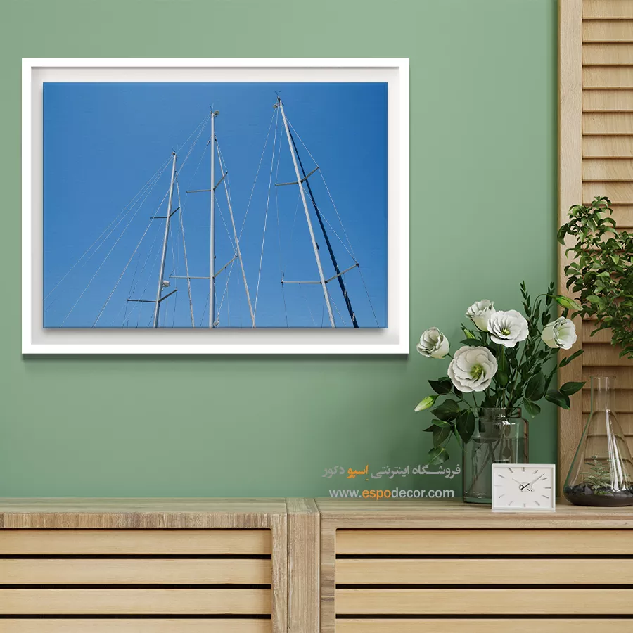 تابلو مینیمال زیبا - پاییز خالص – تابلو مدرن - اسپو دکور