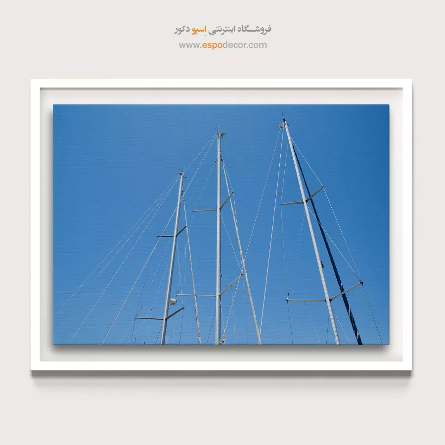 تابلو مینیمال زیبا - پاییز خالص – تابلو مدرن - اسپو دکور