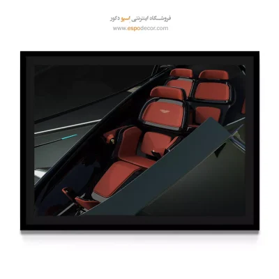 تابلو مینیمال چیدمان خانه - راز شفاف – تابلو مدرن - اسپو دکور