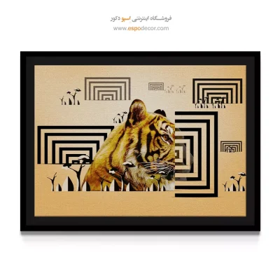 تابلو اتاق خواب - رنگ شکفته – تابلو مدرن - اسپو دکور