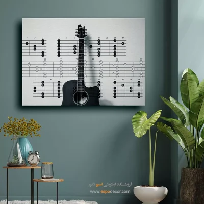 تابلو مدرن هتل - بهار سپید – تابلو مدرن - اسپو دکور