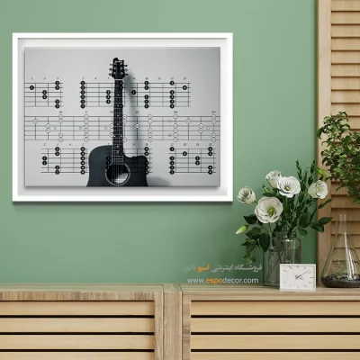 تابلو مدرن هتل - بهار سپید – تابلو مدرن - اسپو دکور