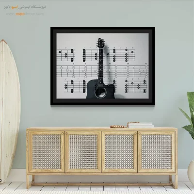 تابلو مدرن هتل - بهار سپید – تابلو مدرن - اسپو دکور