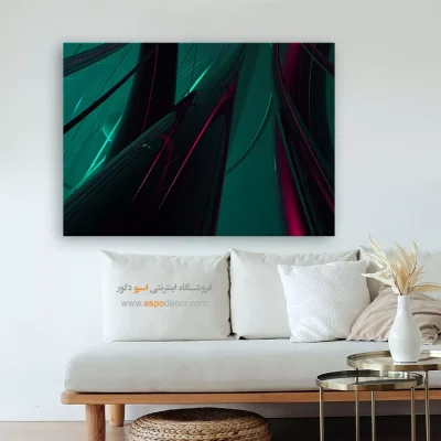 تابلو چاپی غمگین - نفس شکننده – تابلو مدرن - اسپو دکور