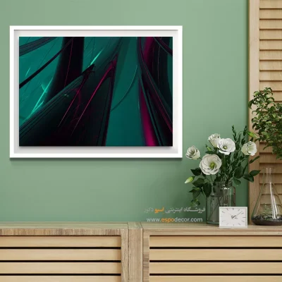 تابلو چاپی غمگین - نفس شکننده – تابلو مدرن - اسپو دکور