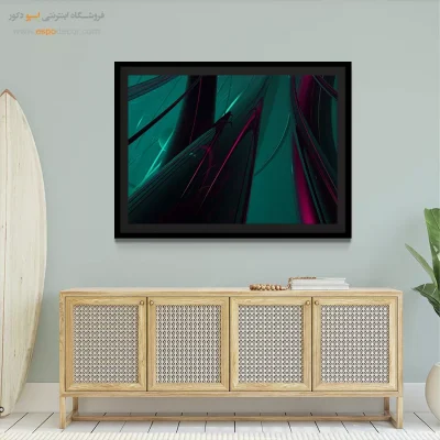 تابلو چاپی غمگین - نفس شکننده – تابلو مدرن - اسپو دکور