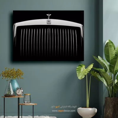 تابلو هنری دکور مدرن - مه منتظر – تابلو مدرن - اسپو دکور