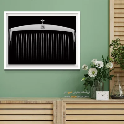 تابلو هنری دکور مدرن - مه منتظر – تابلو مدرن - اسپو دکور