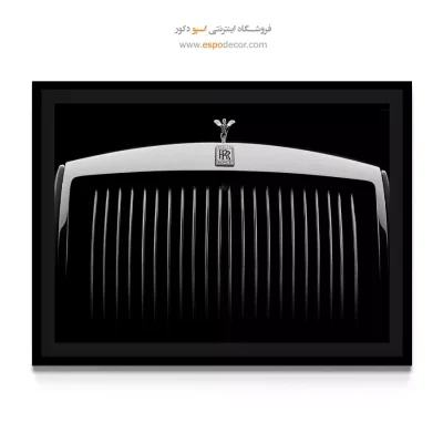 تابلو هنری دکور مدرن - مه منتظر – تابلو مدرن - اسپو دکور