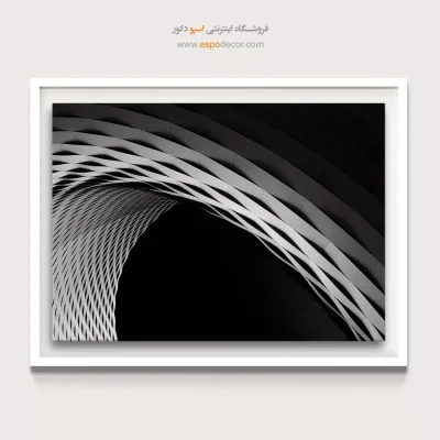 تابلو دکوراتیو معنوی - آبی مه‌آلود – تابلو مدرن - اسپو دکور