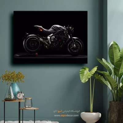 تابلو چاپی خطی - رنگ منتظر – تابلو مدرن - اسپو دکور