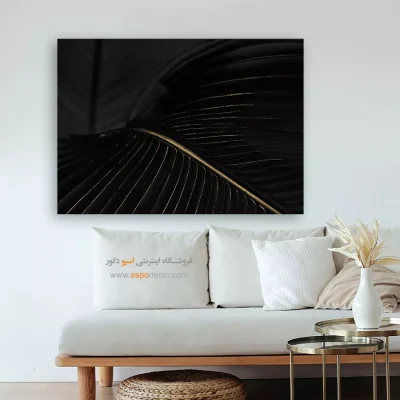 تابلو چاپی راهرو - خاطره بیصدا – تابلو مدرن - اسپو دکور