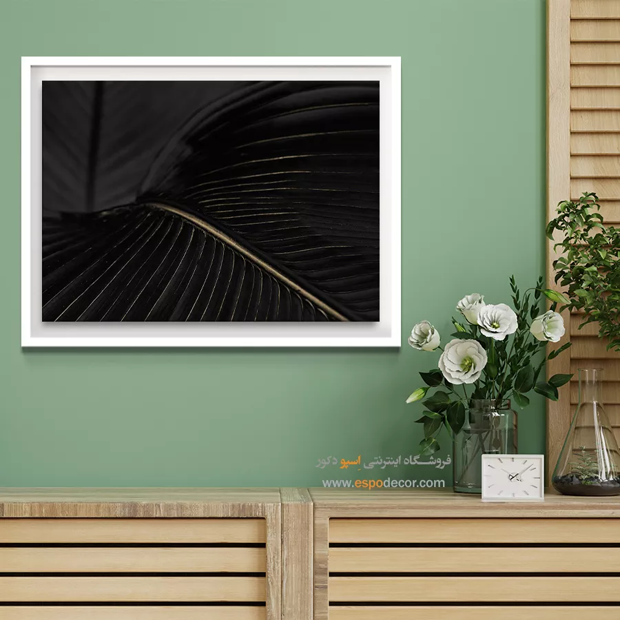 تابلو چاپی راهرو - خاطره بیصدا – تابلو مدرن - اسپو دکور