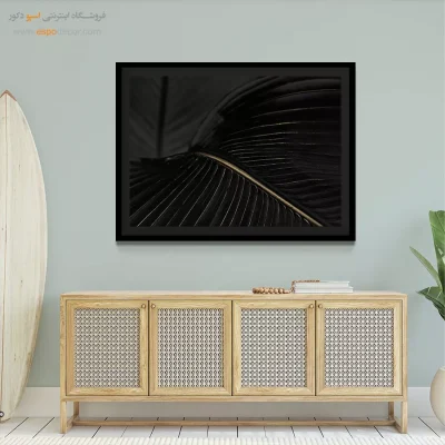 تابلو چاپی راهرو - خاطره بیصدا – تابلو مدرن - اسپو دکور