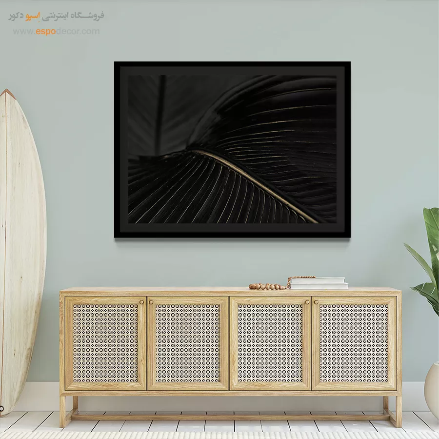 تابلو چاپی راهرو - خاطره بیصدا – تابلو مدرن - اسپو دکور