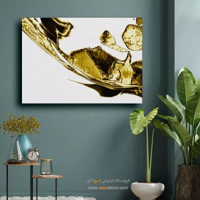 تابلو نقاشی سالن پذیرایی - غروب خاموش – تابلو مدرن - اسپو دکور