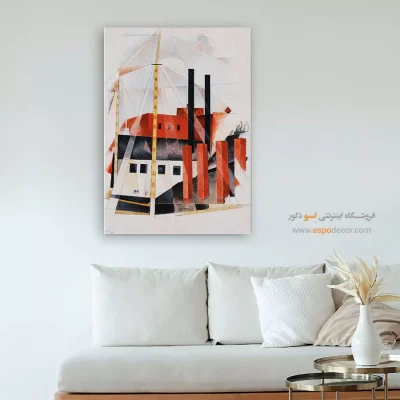 تابلو هنری فانتزی - رویا روشن – تابلو مدرن - اسپو دکور