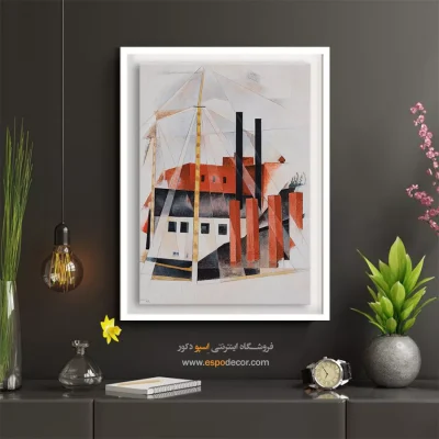 تابلو هنری فانتزی - رویا روشن – تابلو مدرن - اسپو دکور