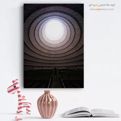 تابلو چاپی کافیشاپ - آواز نرم – تابلو مدرن - اسپو دکور