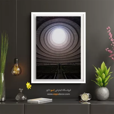 تابلو چاپی کافیشاپ - آواز نرم – تابلو مدرن - اسپو دکور